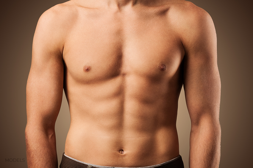 Closeup-of-man-bare-chest-facing-front